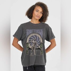 Free People Girl Dangerous Sagittarius Graphic T-Shirt